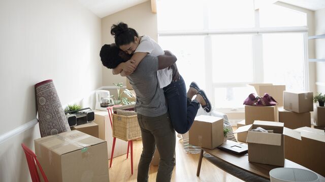 Image - young couple buying home